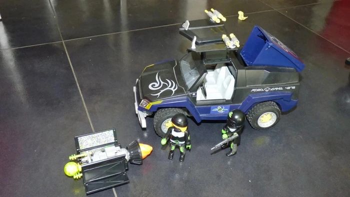 buggy playmobil top agent 4878