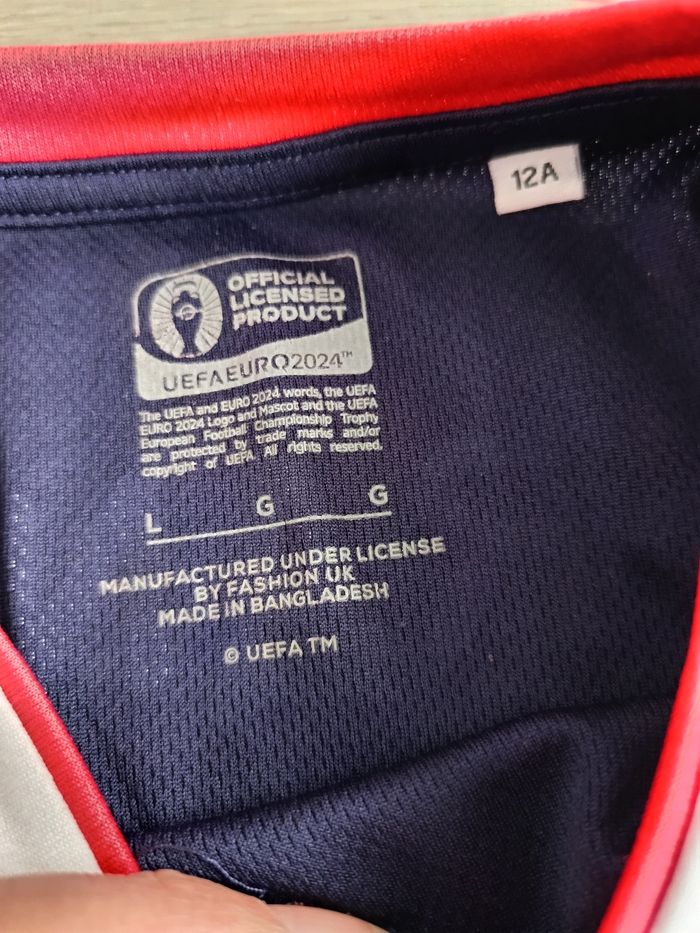 Maillot Euro 2024 12 ans garçon - photo numéro 4