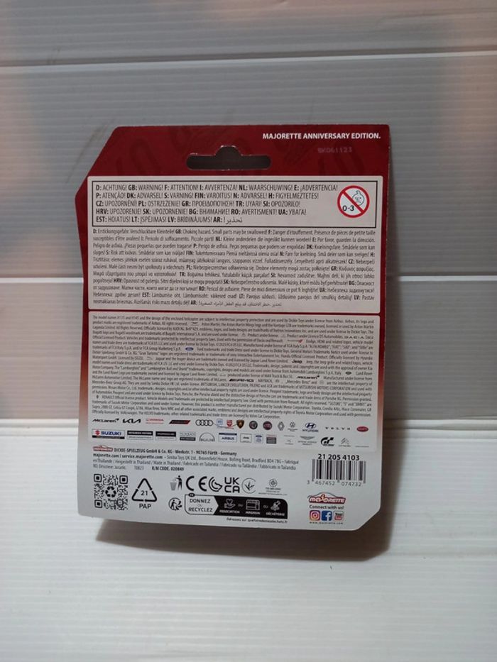 Majorette 60 anniversaire rouge first ever - photo numéro 3