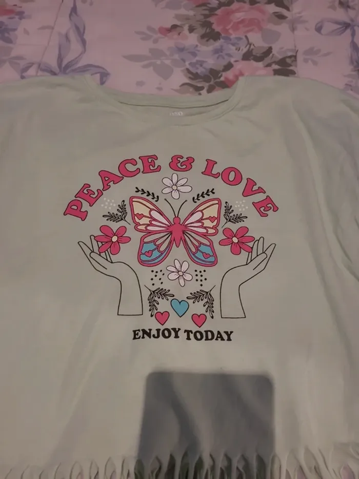 T-shirt 10 ans fille - photo numéro 2