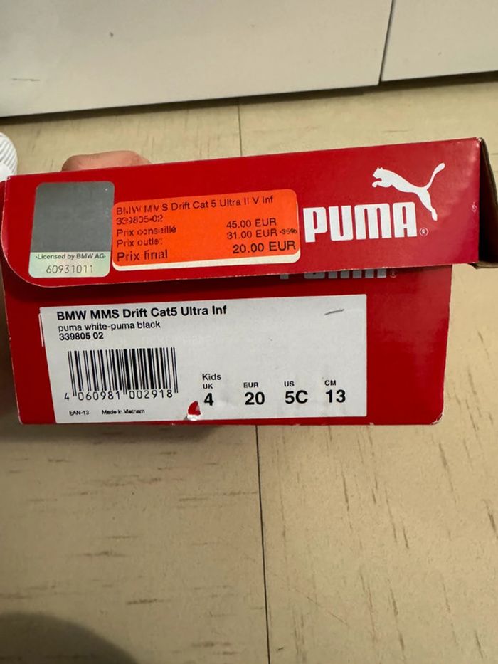 Baskets puma 20 - photo numéro 6