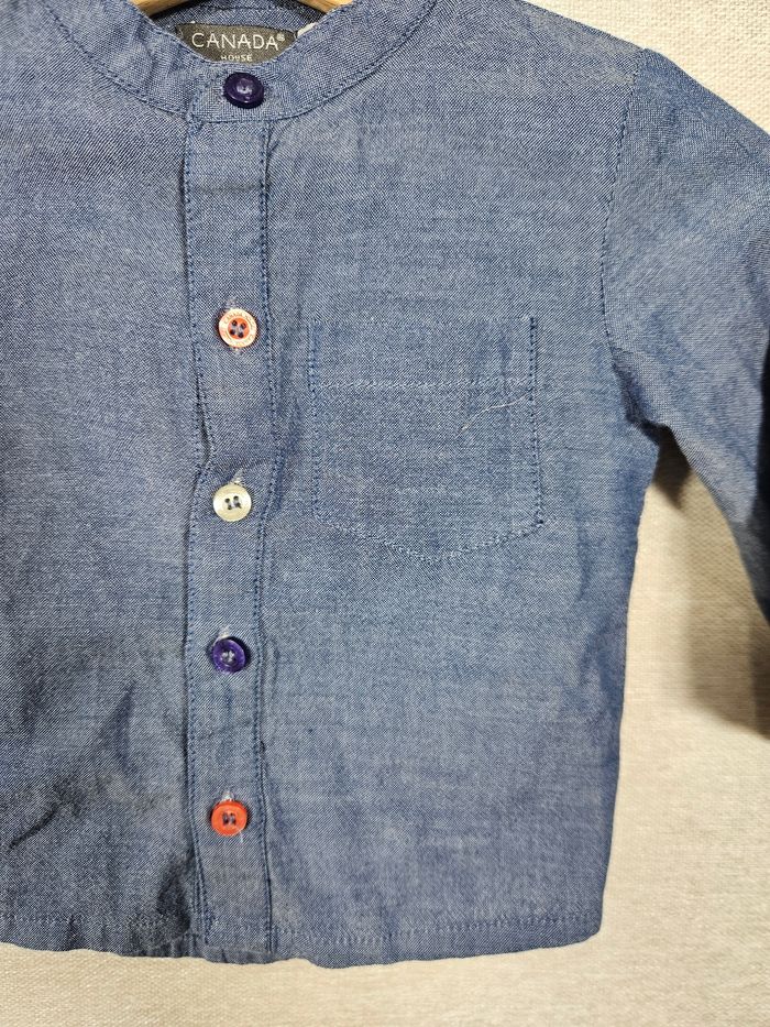 Chemise manche longue 3 mois canada house - photo numéro 2