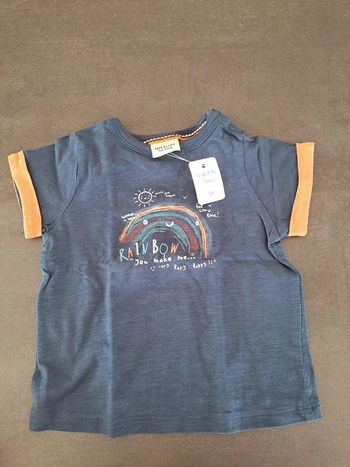 T-shirt arc en ciel 9m TAO