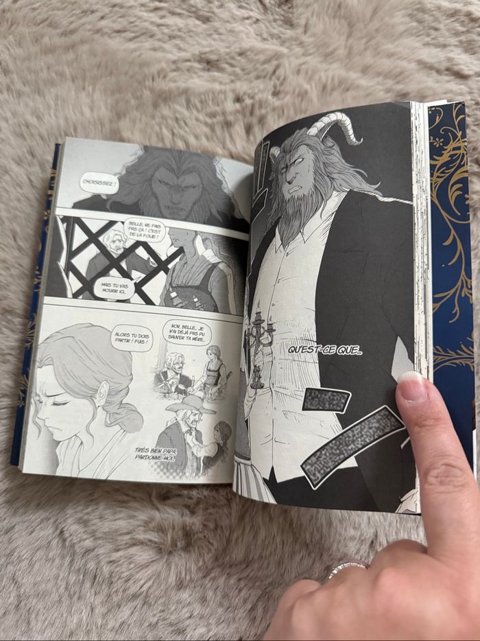 Manga le destin de Belle - La belle et la bête - photo numéro 6