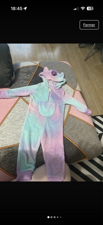 Pyjama licorne polaire 