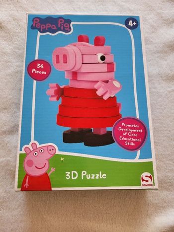 Puzzle 3D peppa pig