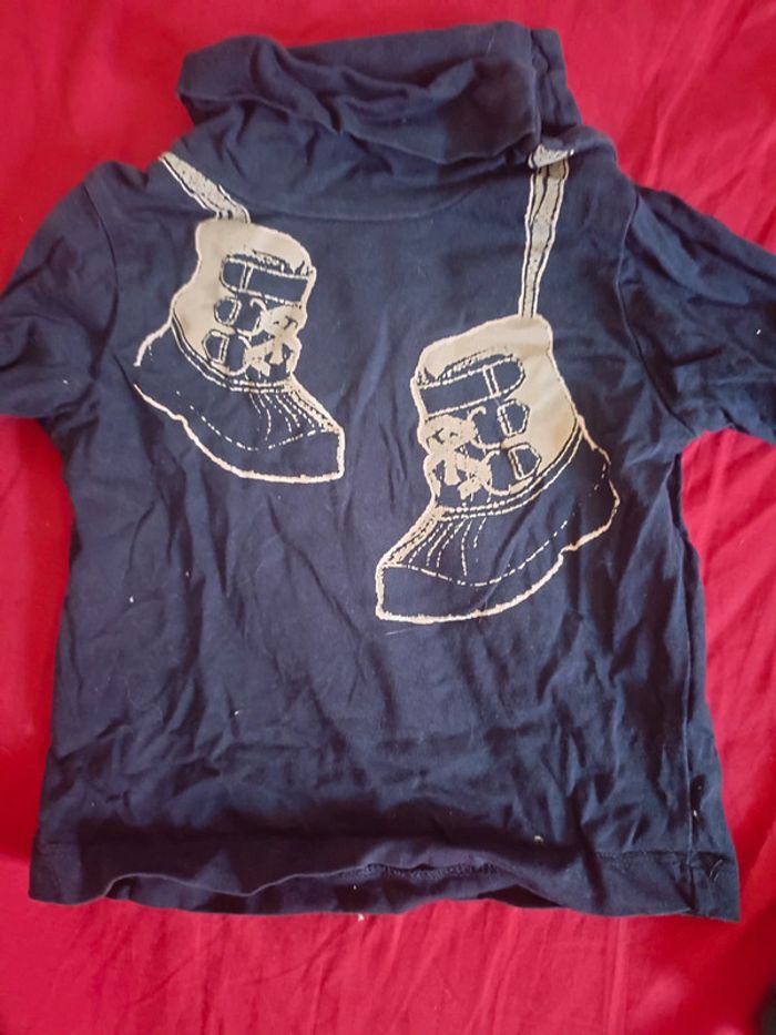 Lot 4 tshirt ML 18mois - photo numéro 4