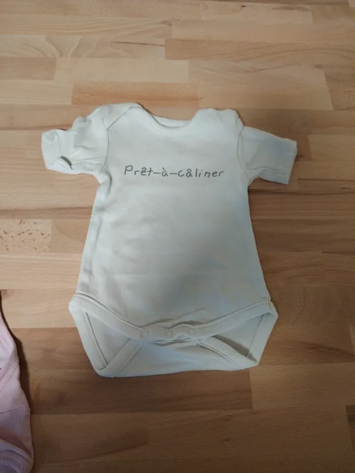 Lot de 2 body manche courte - photo numéro 3