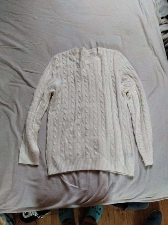 Pull blanc Shein taille S - photo numéro 2