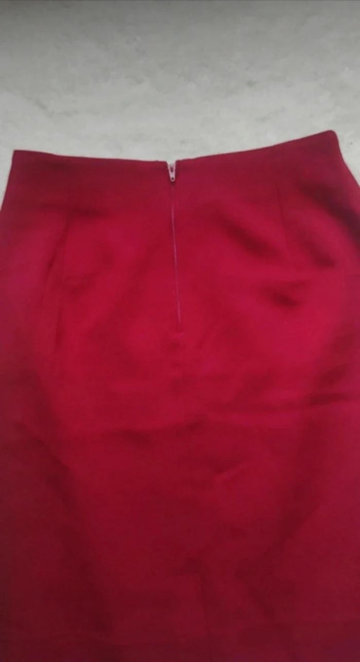 Mini jupe rouge 123 Un Deux Trois 40 - photo numéro 3