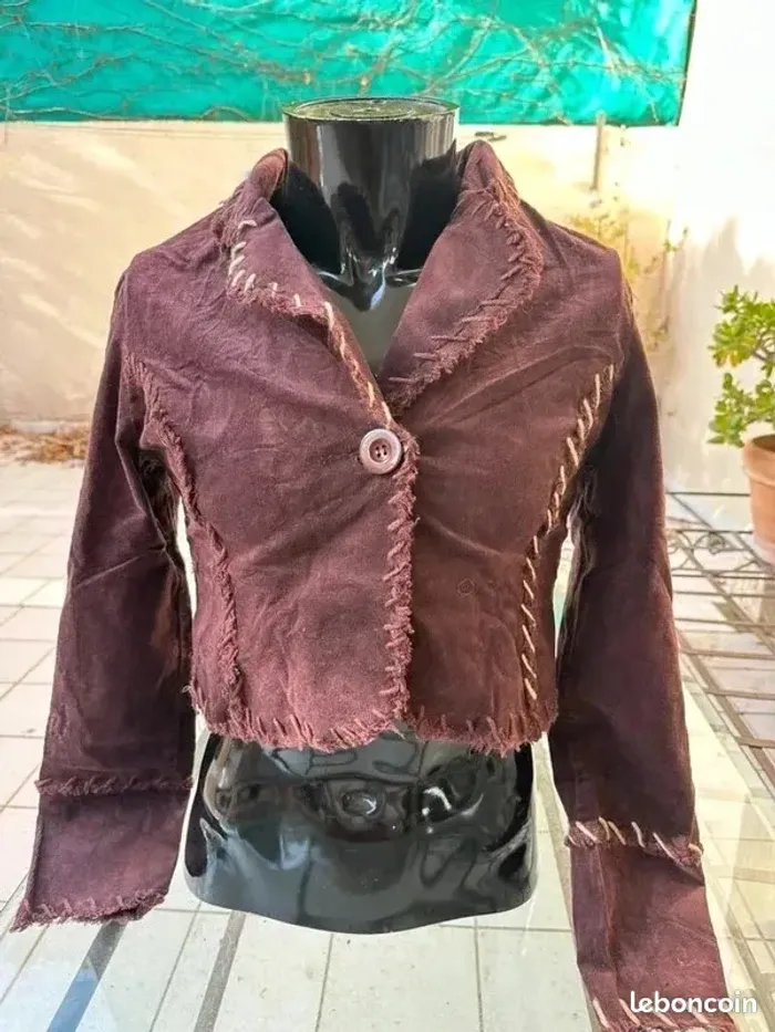 Veste courte pour femme taille M