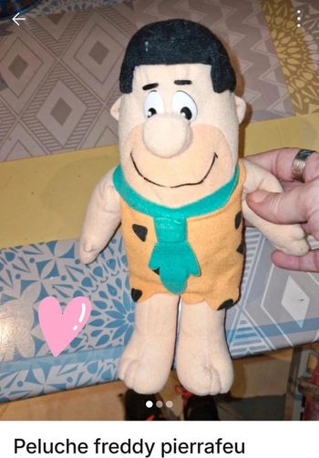 Peluche fred pierrafeu