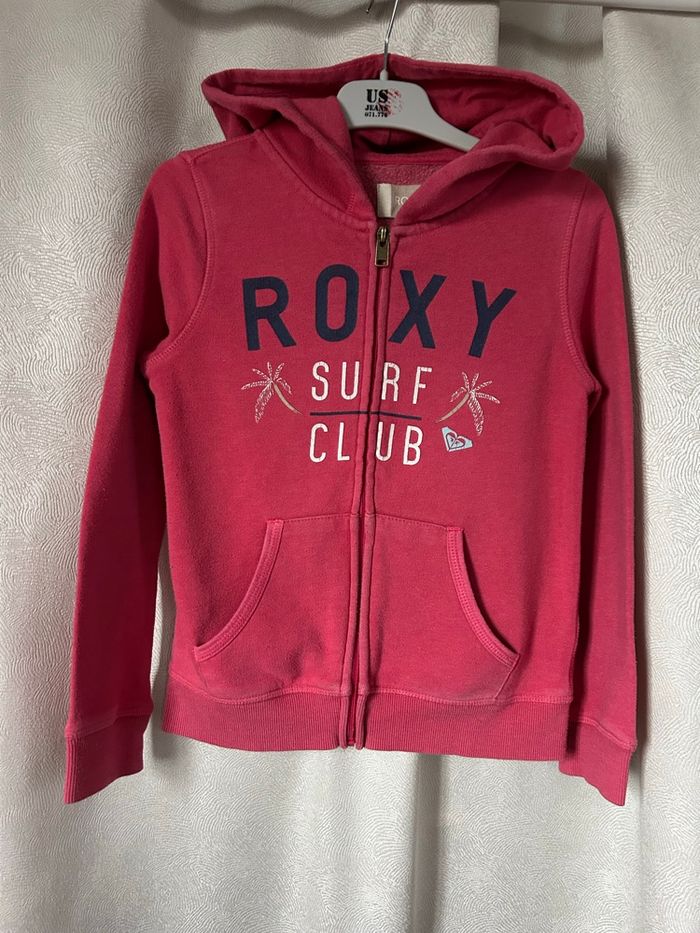 Gilet sportwear rose 8 ans Roxy