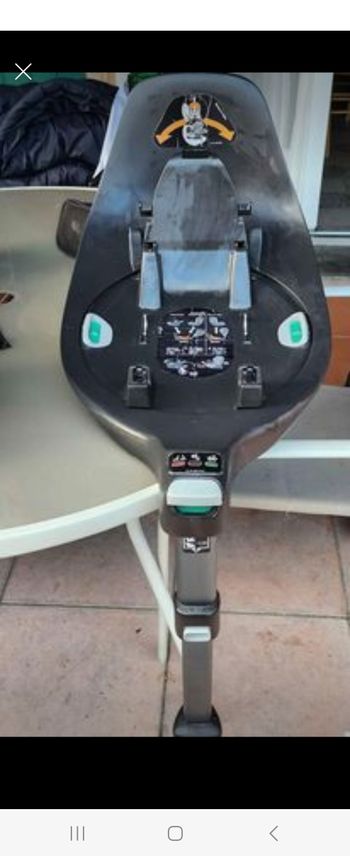 Siège auto cybex et base isofix