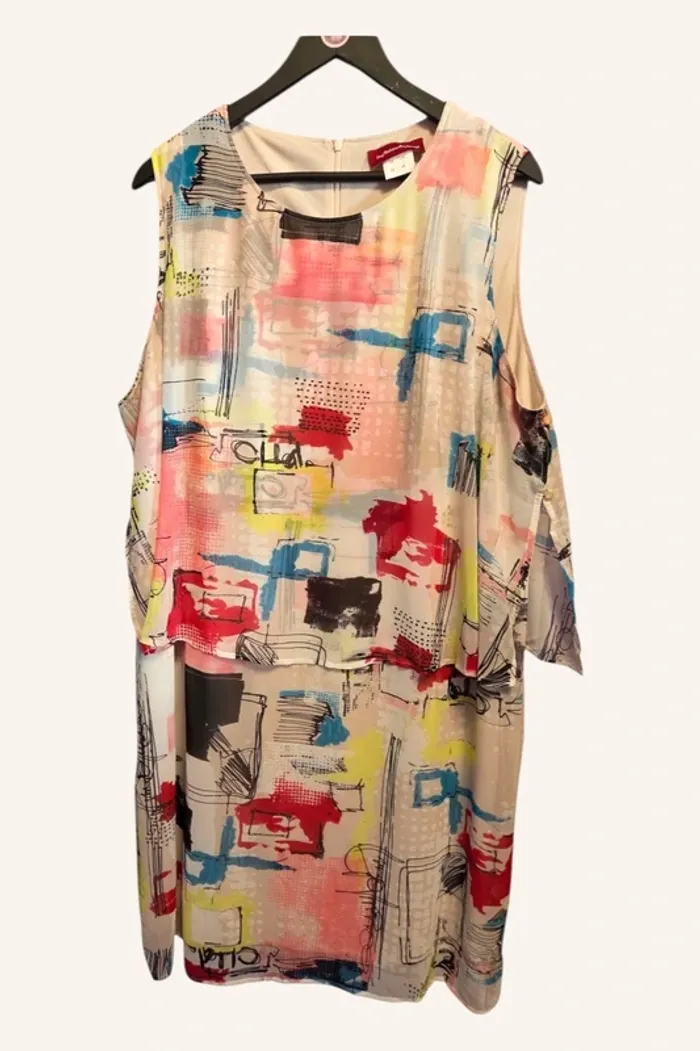 Robe été fluide en voile doublée T52 La maison du jersey - photo numéro 2