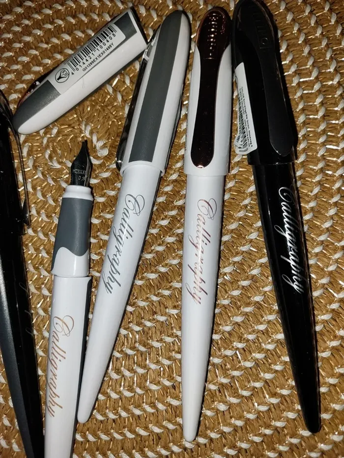 Lots de 5 Stylos plumes Calligraphie Online - photo numéro 3