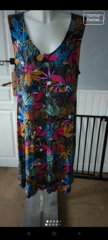 Très belle robe grande taille f3