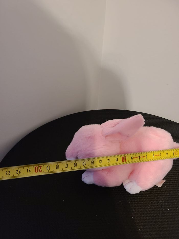 TY Beanie Baby - WALKER le lapin rose - photo numéro 4