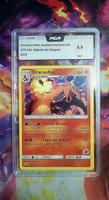 Dracaufeu 3/70 Stamp Majesté Des
Dragons