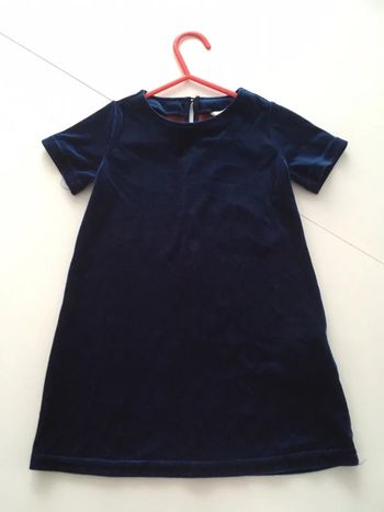 Robe velours  H&M (Taille 12-18 mois / 80 cm).