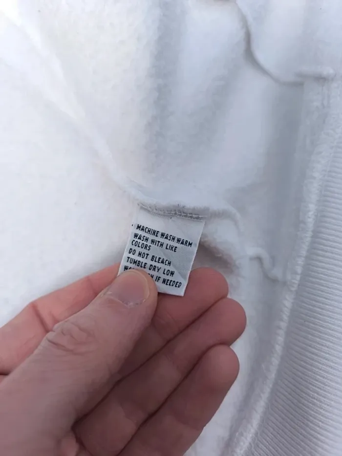 Veste pull épaisse Ralph Lauren homme taille L blanche épaisse excellent état - photo numéro 9