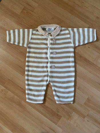 Combinaison à rayures