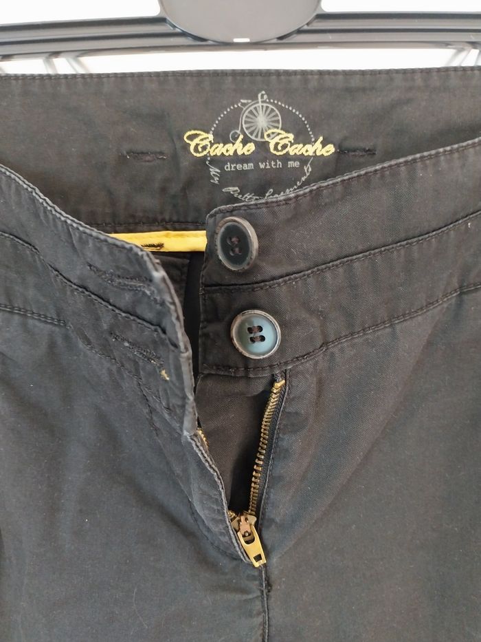 Pantalon toile Cache Cache - T.40 - photo numéro 2