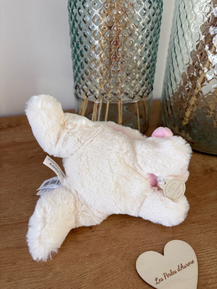 Lapin bonbon rose 20 cm - photo numéro 5