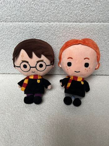 Lot de 2 peluches Harry potter
