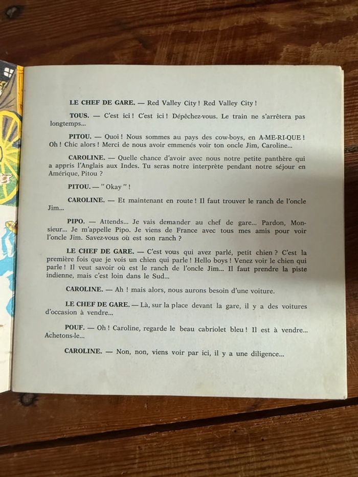 Caroline au Ranch Disques Ades Le petit ménestrel livre bd ancien vintage musique - photo numéro 4