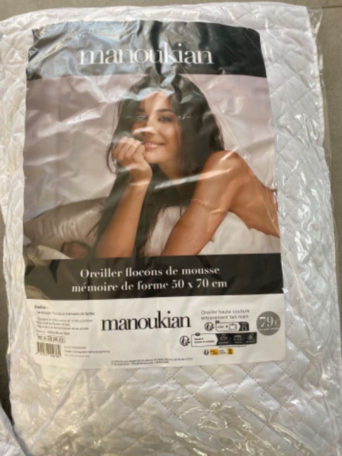 Oreiller à mémoire de forme