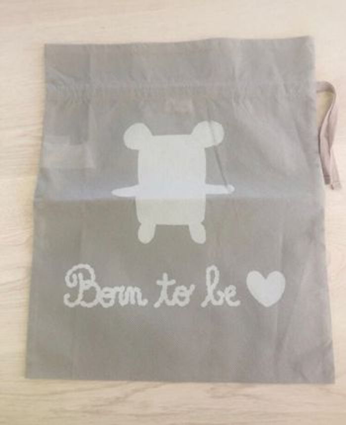 Pochette cadeau réutilisable sac vêtement enfant bebe