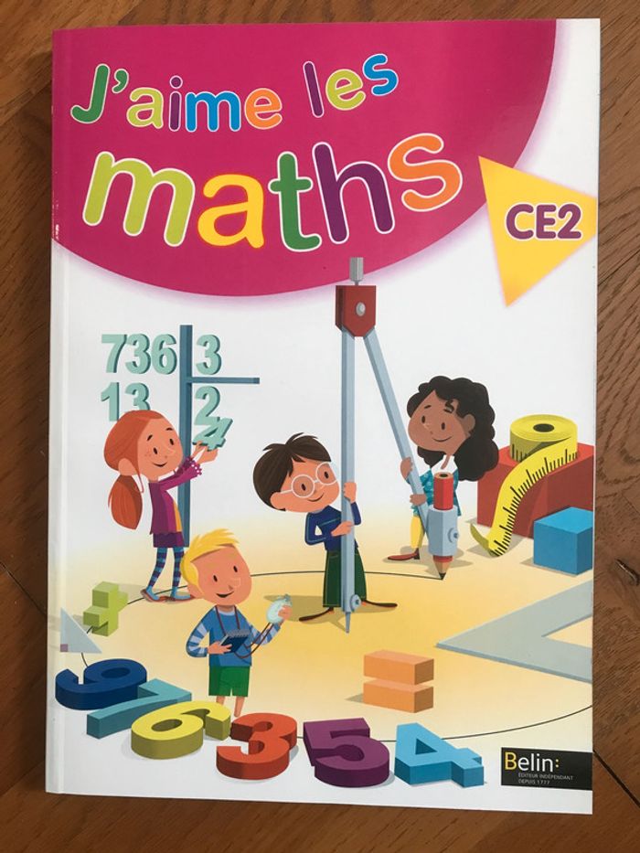 J'aime les maths CE2 - Fichier élève