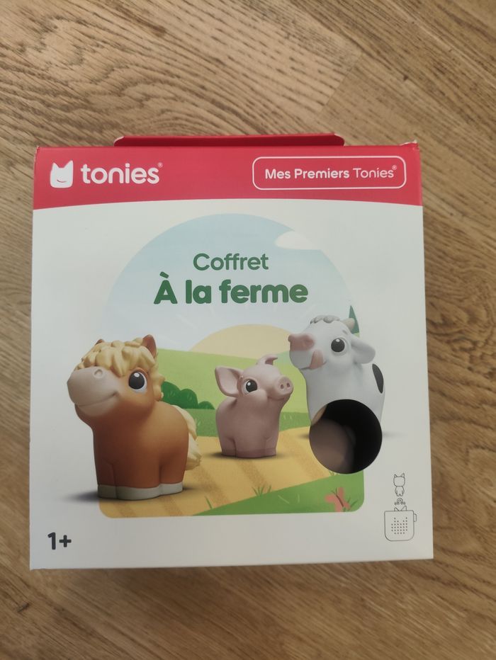Coffret à la ferme. Mes premiers tonies.