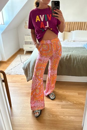 Pantalon Mango neuf motif cachemire 🌺