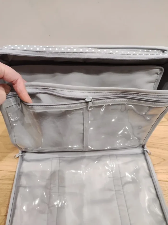 Sac de rangement multi poches sécurisées - très bon état - photo numéro 4