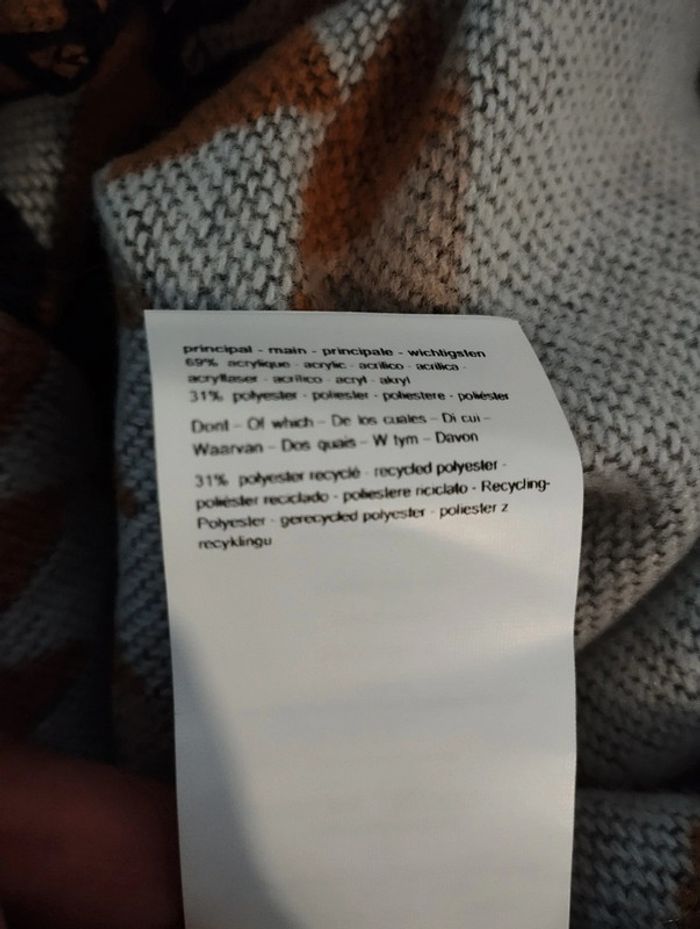 Poncho camel oversize Promod - photo numéro 5