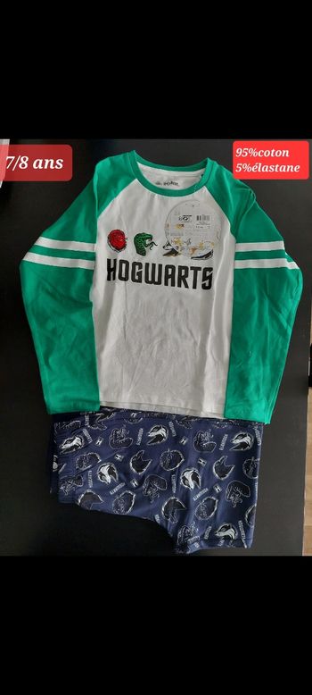Pyjama Harry Potter garçon 7/8ans