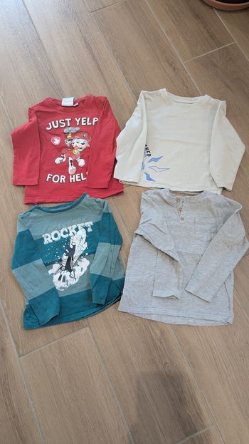 Tee shirts manches longues 