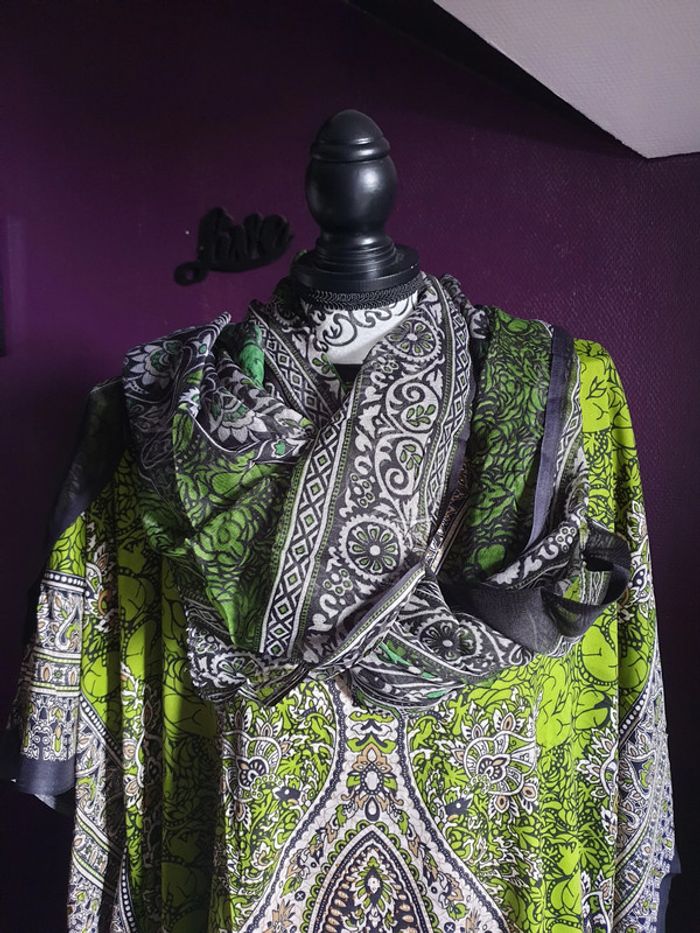 Robe d été avec foulard - photo numéro 5