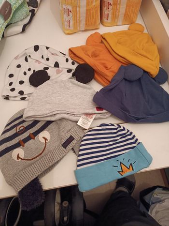 Lot de bonnet