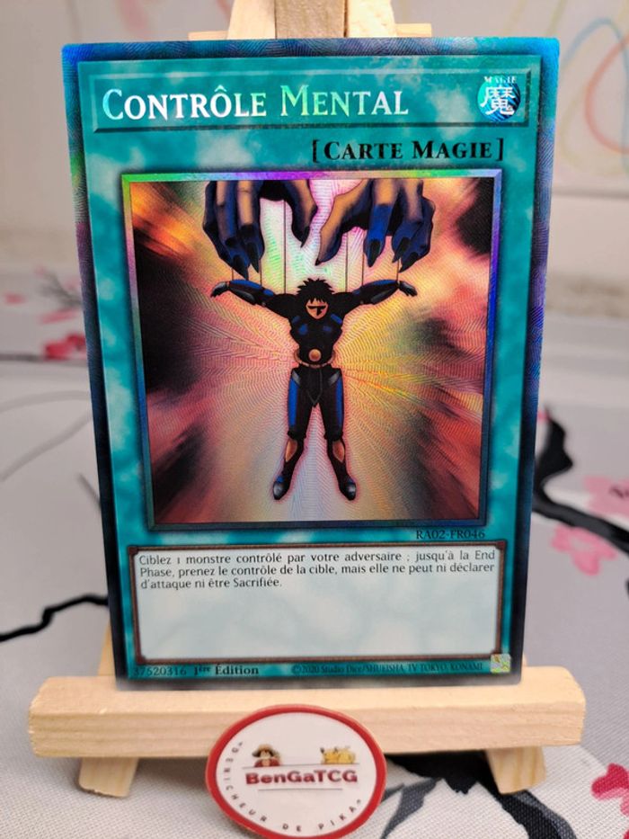 Carte Contrôle Mental Collectors Rare YuGiOh! Collection Rareté II 25th FR 1ère ed Konami