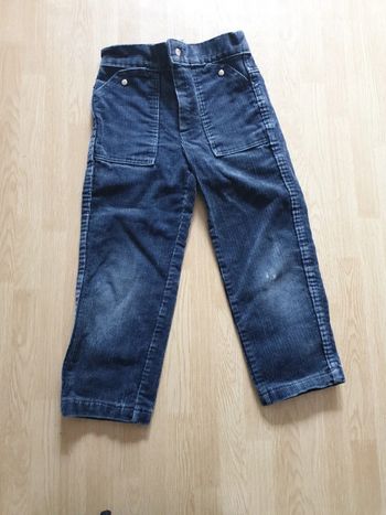 pantalon côtelé 4 ans