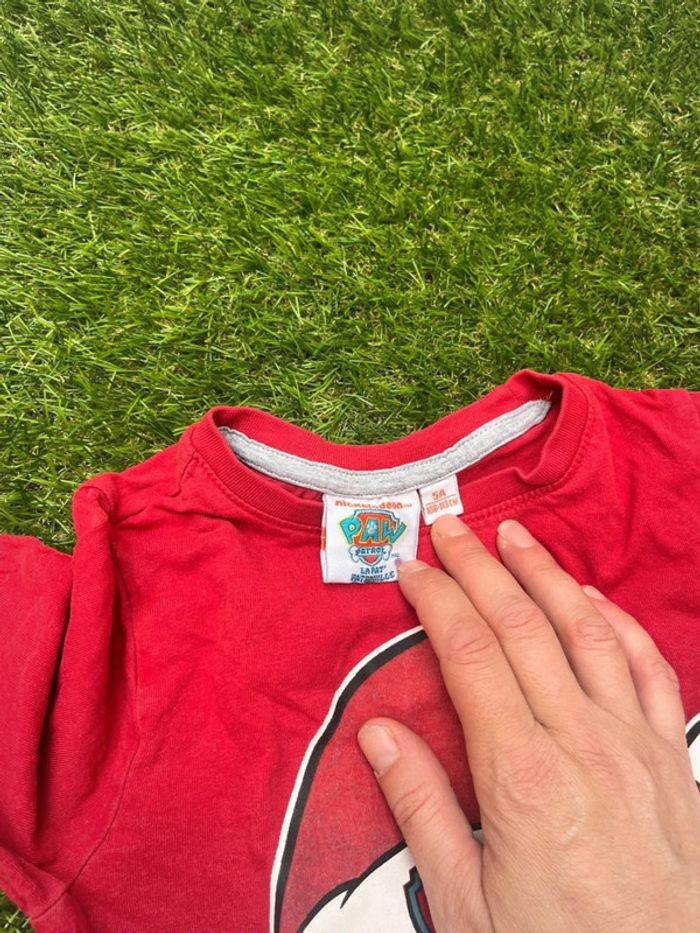 Très beau tee shirt à manche longue pat patrouille - photo numéro 3
