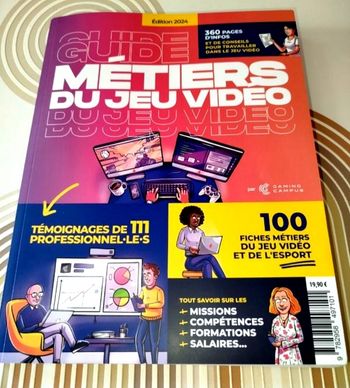📚 Ouvrage Guide des métiers du jeu vidéo NEUF