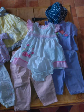 Vêtements été fille 12 Mois