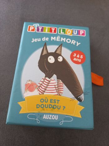 Jeu de memory p'tit loup 3 ans