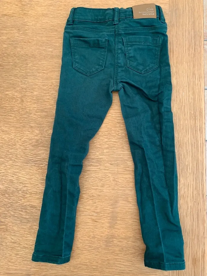 Pantalon vert sapin 3 ans verbaudet - photo numéro 5