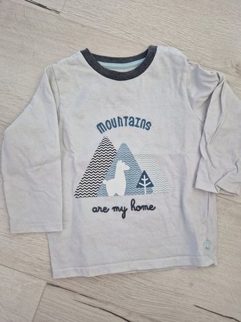 Tee shirt manche longue obaibi 18 mois