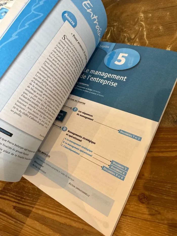 Livre BTS, première année management des entreprises réflexe - photo numéro 5